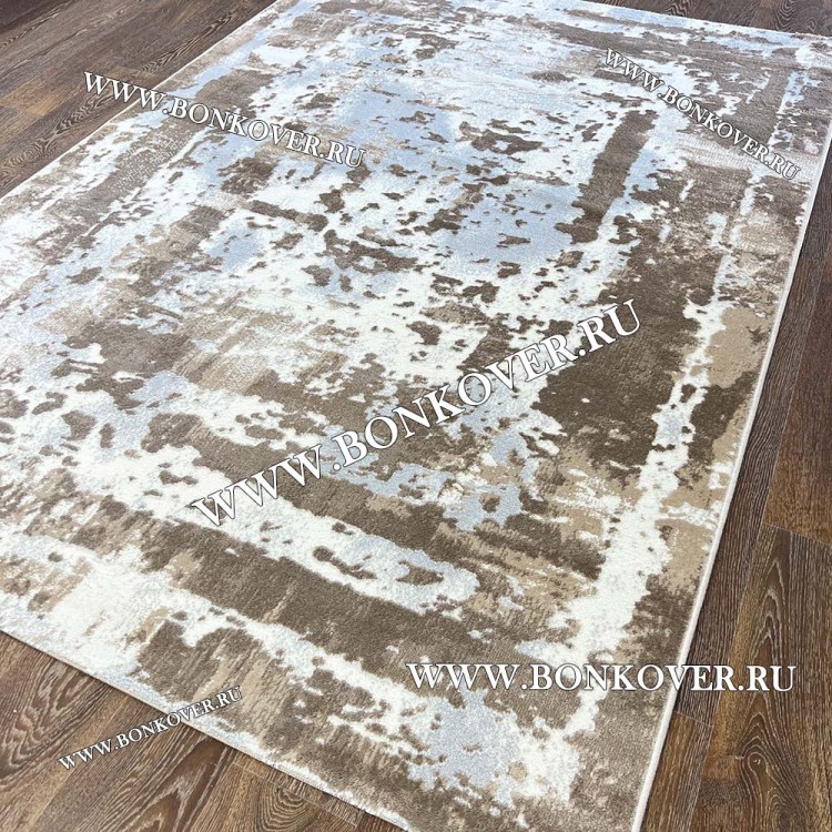 Турецкий Современный Ковер Дизайн 01 Коричневый