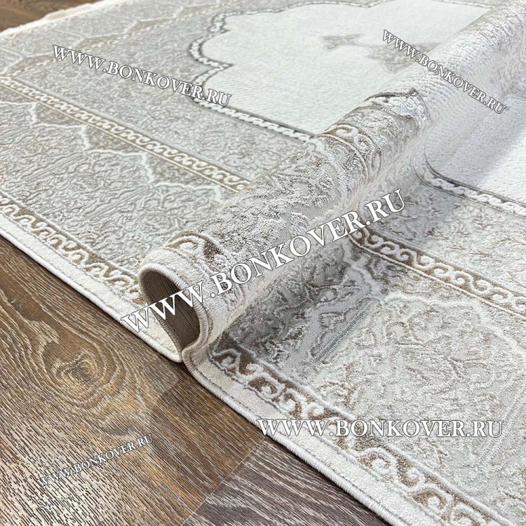 Тонкий Ковер для гостиной дизайн 63 Светло-Серый