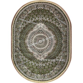 Восточный Овальный Ковер Медальон Дизайн 28760