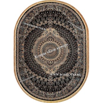 Восточный Овальный Ковер Медальон Дизайн 28761