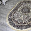 Турецкий овальный ковер в гостиную арт 28776