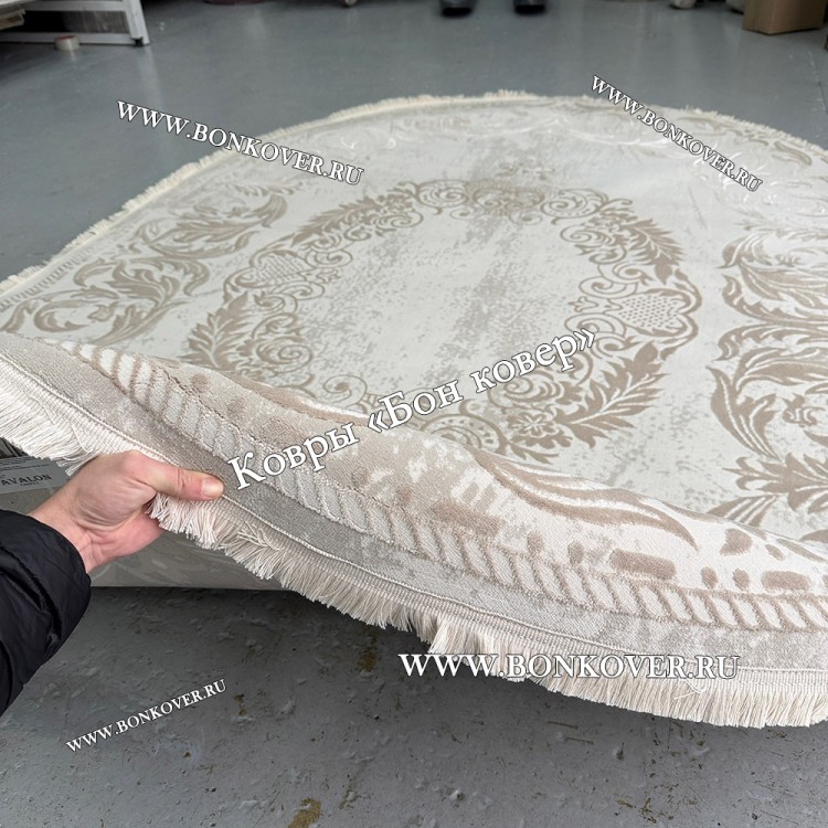 Турецкий Овальный Ковер Медальон Дизайн 30426