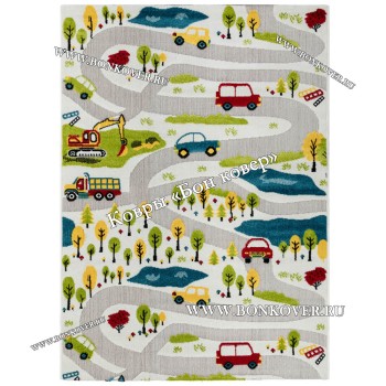 Ковер для детской Турция Дизайн 108 Дороги