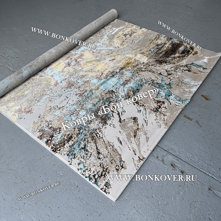 Турецкий Разноцветный Ковер Для Гостиной Дизайн 01