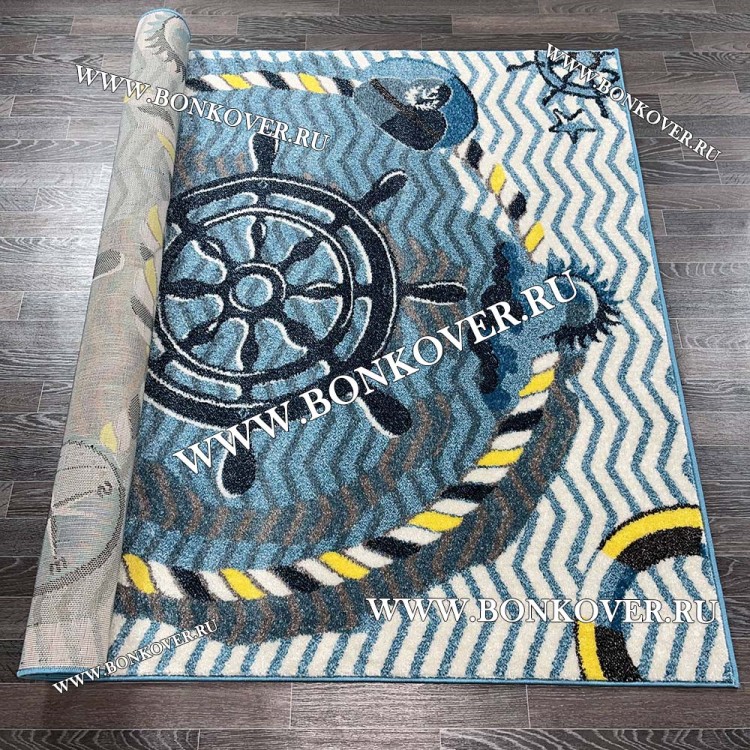 Детский Ковер Разноцветный Дизайн 15 Морской