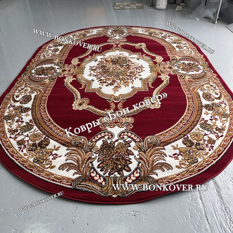 Ковер Лайт Карпет New 4 Арт 26500 Овал