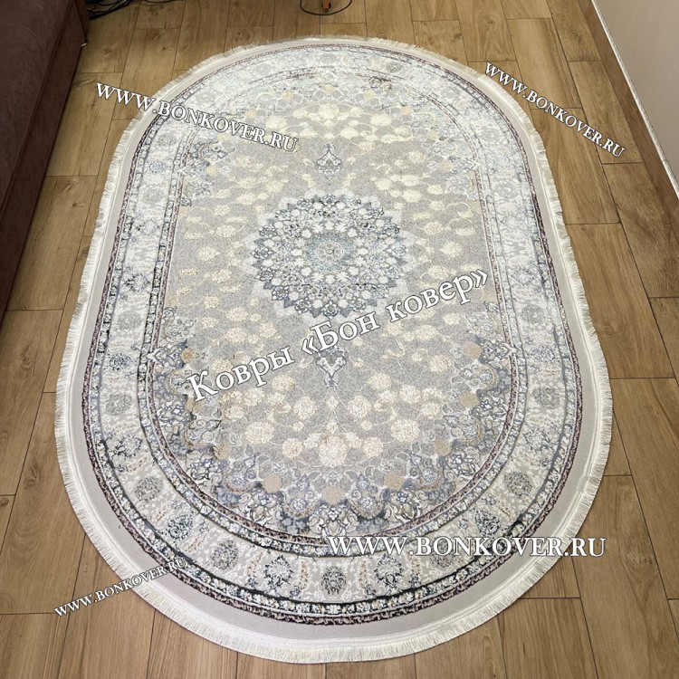 Ковер С Восточным Узором Арт 29674 Турция New Овальный