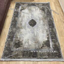 Турецкий ковер для гостиной Дизайн 02 Серый