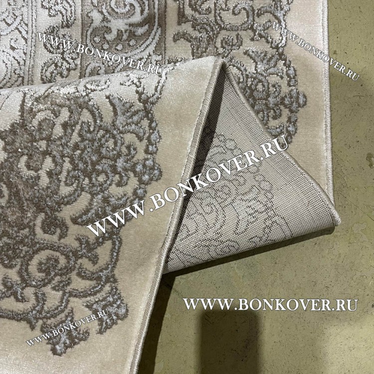 Современный Турецкий Ковер Дизайн 180 Бежево-коричневый