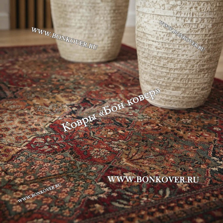 Шерстяной ковер для гостиной дизайн 04