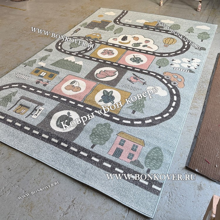 Ковер Карпет New NN 01 Детский Дизайн 55 Прямоугольный