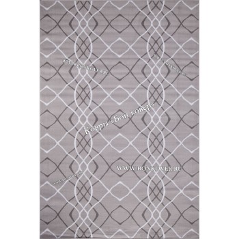 Ковер Лайт Карпет New 2 Дизайн 18 серый