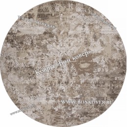 Абстрактный ковер дизайн 78 коричневый Круг