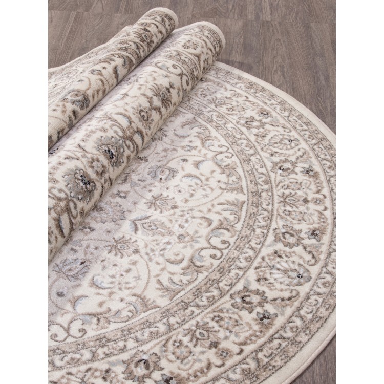 Ковер Valencia deluxe F014 CREAM Овал