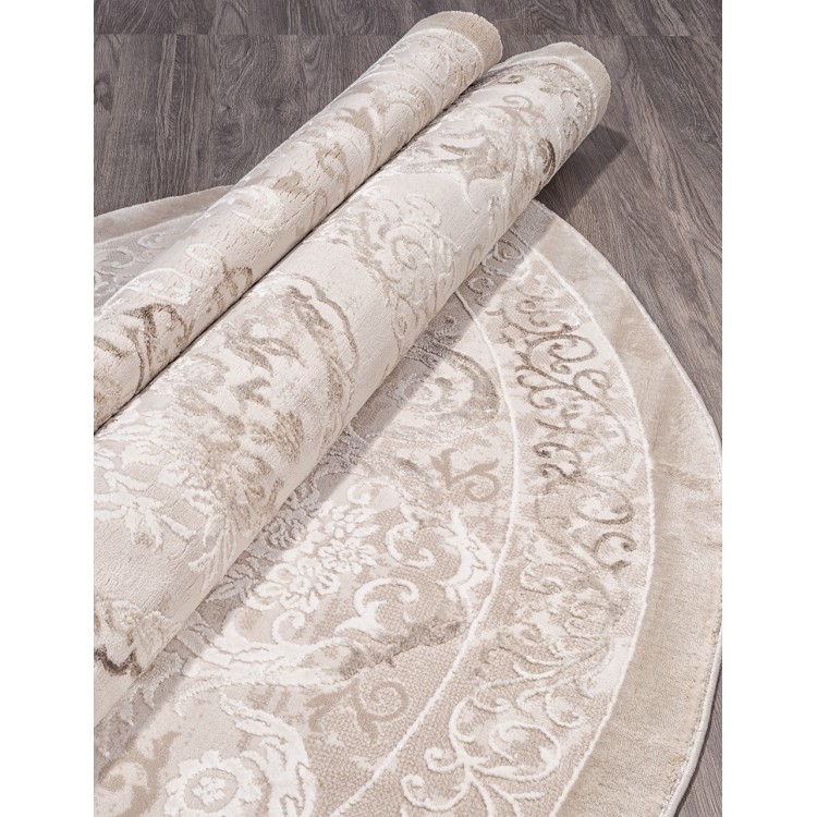 Ковер Armina 03701A BROWN / BROWN Круг