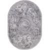 Ковер Armina 03760A GREY / GREY Овал