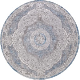 Ковер Armina 03880A BLUE / BLUE Круг